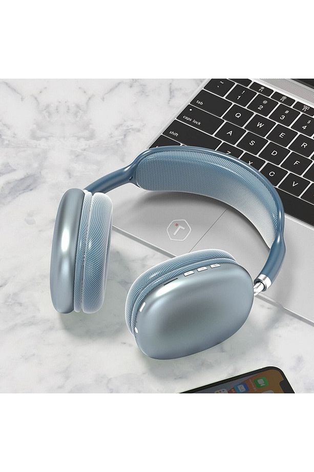 P9 Hi-Fi Ses Kalitesi Ayarlanabilir ve Katlanabilir Kulak Üstü Bluetooth Kulaklık - 3