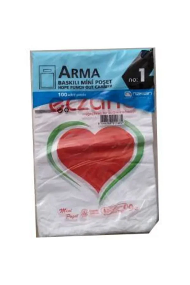 Arma Naksan Baskılı Mini Eczane Poşet No 1 22x33 Cm 100 Adet 100 Adet - 2