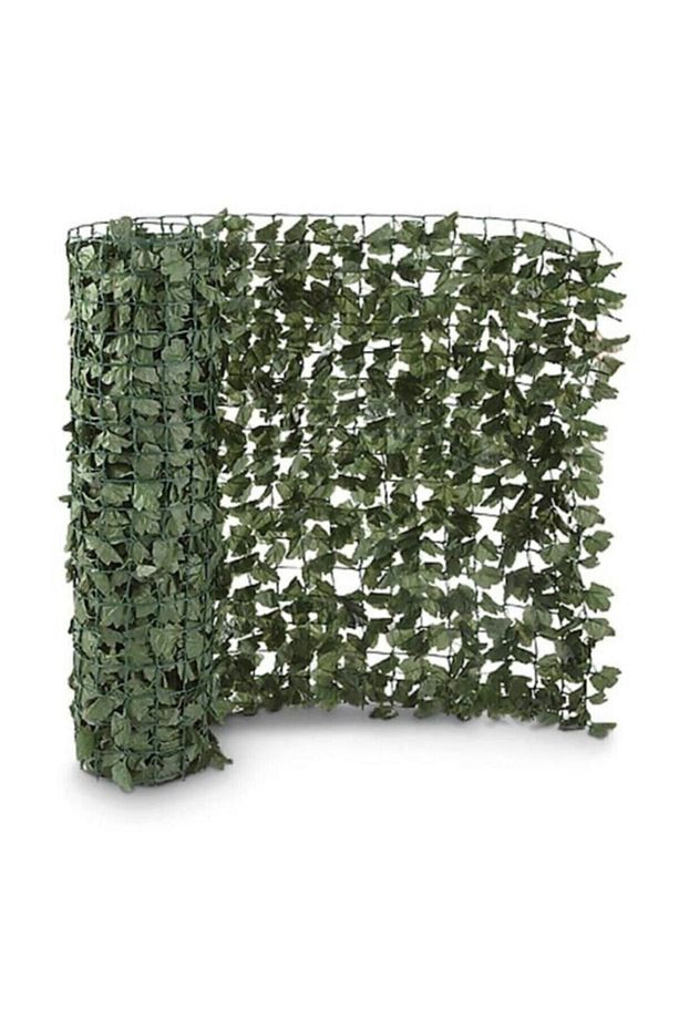Rulo Çit Plex Dekoratif Sarmaşık Çit 1 Metre Yükseklik 3 Metre Uzunlukta 2.85 Cm Net Ölçüdür - 2