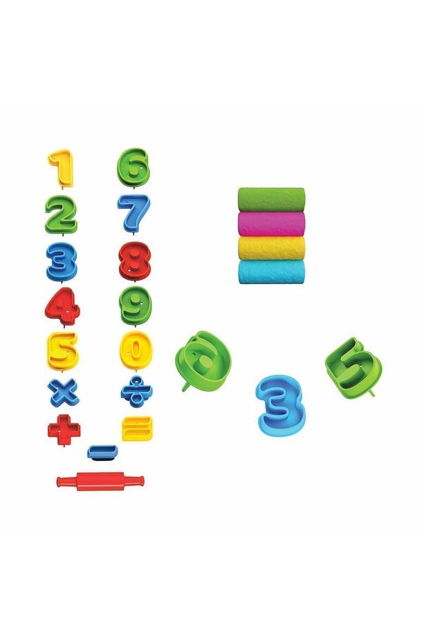 03552 Dede, 3d Rakamlar Hamur Set 200 gr / 3 Yaş - 3