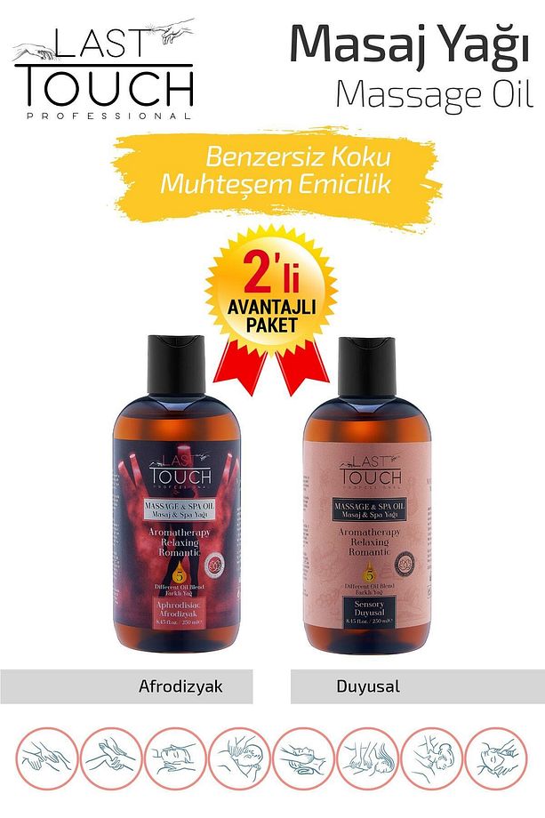 Masaj Yağı 2'li Seri ( Duyusal A.f.r.o.d.i.z.y.a.k. ) - 1