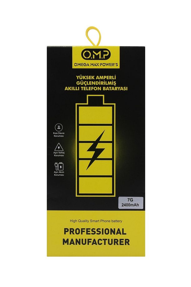 Iphone 7 Uyumlu Yüksek Amperli Güçlendirilmiş Batarya 2400 Mah (tamir Seti Ve Pil Bandı) - 1