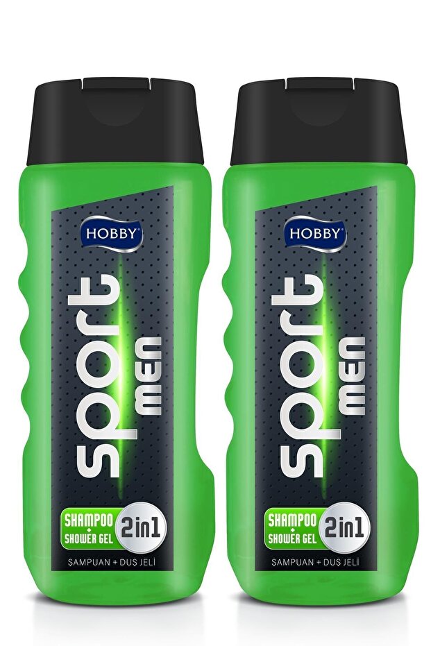 Men 2in1 Sport - Shower and Gel Shampoo 400 Mlx2