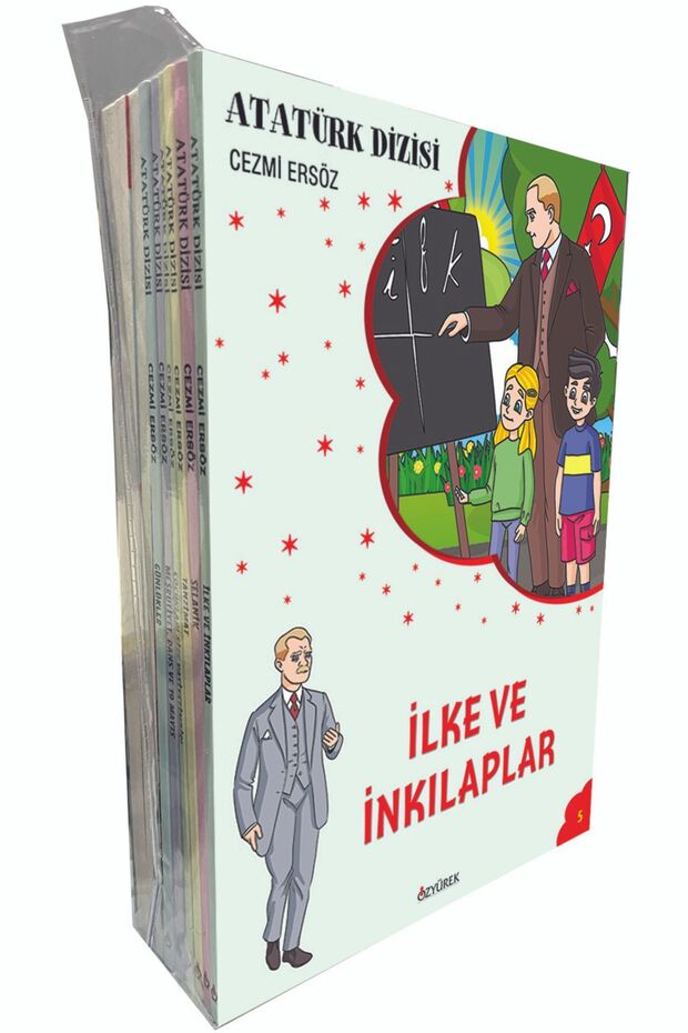 Atatürk Dizisi (10 Books in Transparent Box)