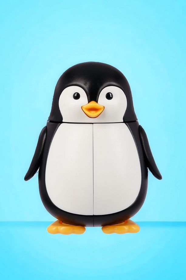 Flipper Diş Fırçası Kabı Penguen - 3