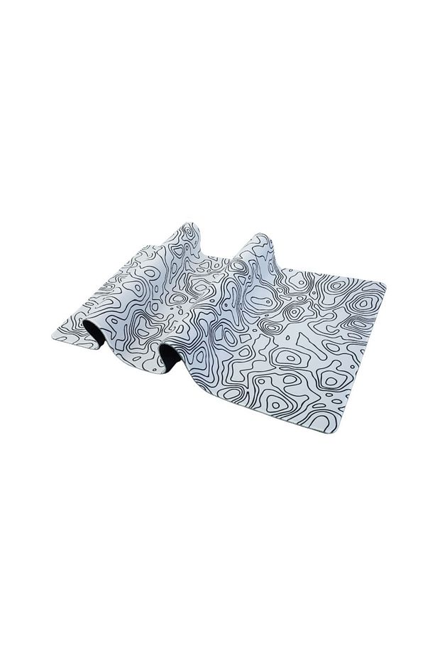 Pro White Map Lines 90x40 Cm Xxl Gaming Oyuncu Mouse Pad Mousepad - 4
