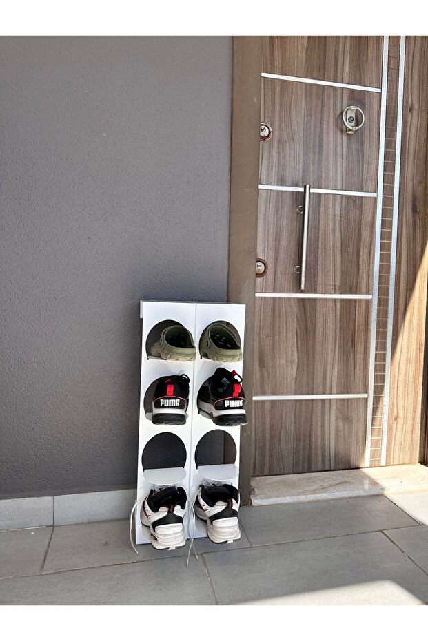 Metal 4 Katlı Ayakkabılık - 2