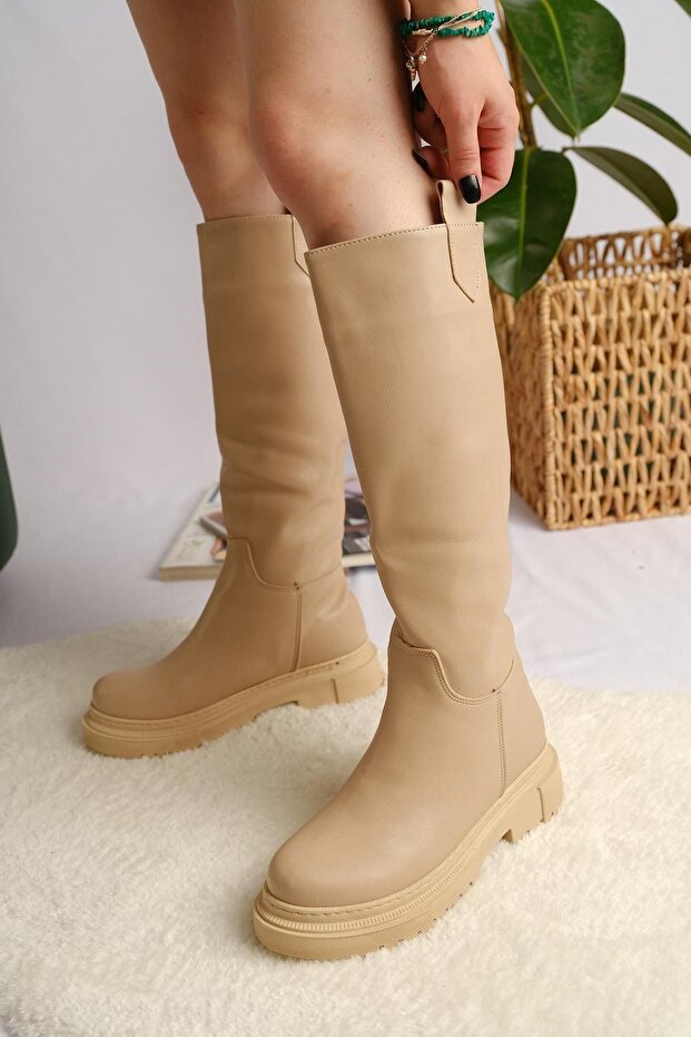 Elaine Kalın Taban Kadın Çizme - 2