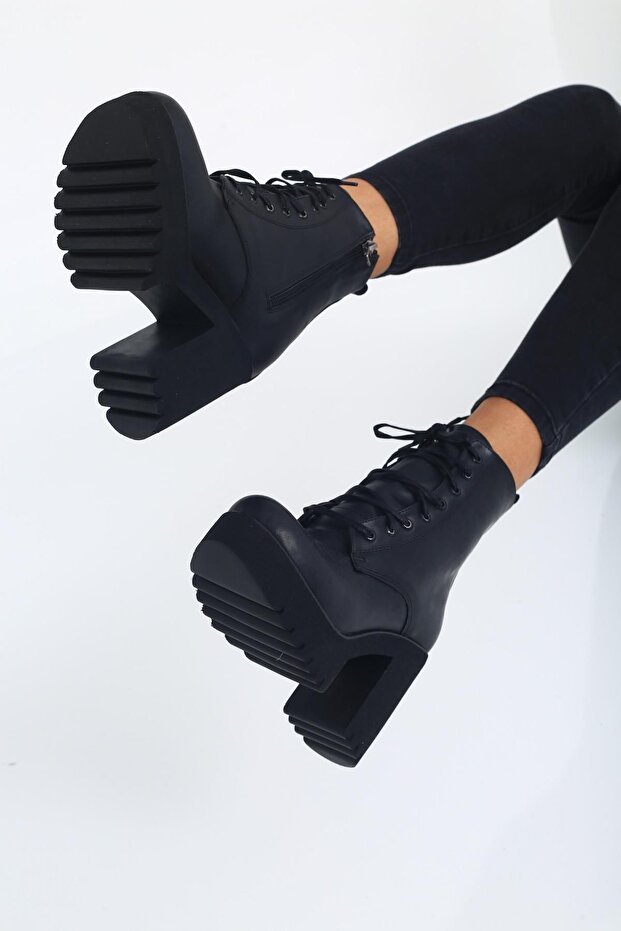 Florin 122 ψηλοτάκουνα γυναικεία μποτάκια με φερμουάρ - 2