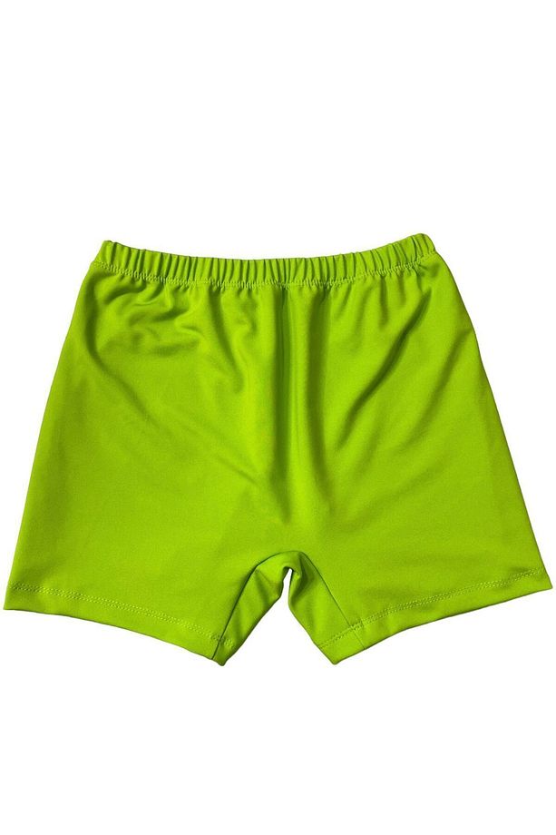 KIZ ÇOCUK MAYO NEON YEŞİL (ŞORT,BONE VE BÜSTİYER) - 3