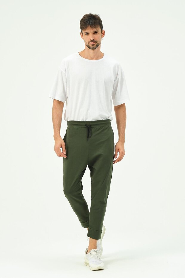 Men's Loose-Fit Sweatpants 784 Khaki