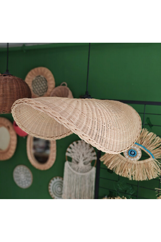 Rattan Bambu Taco Avize - 2