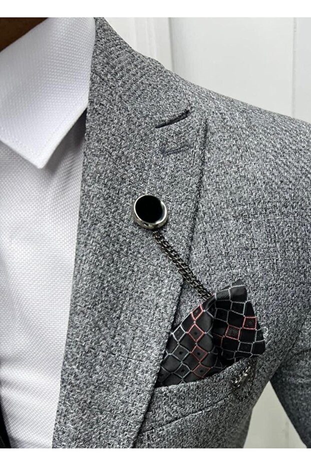 Italian Style Jacket Vest Slim Fit Silim Fit