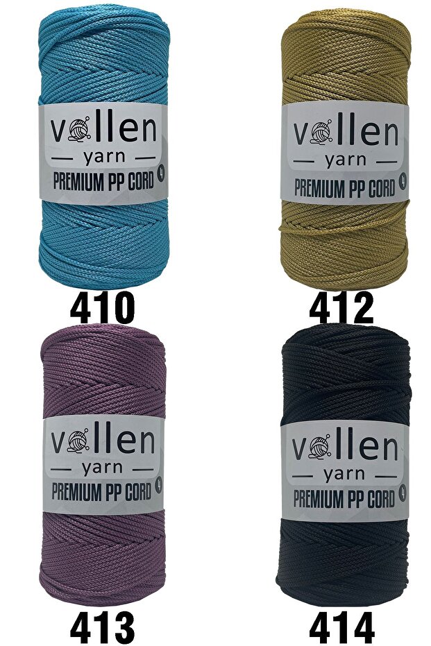 400 Gr Polyester Macrame Thread, 2mm Set of 2, Macrame Thread, Supla Thread, Bag Thread, 460 Meters - 4