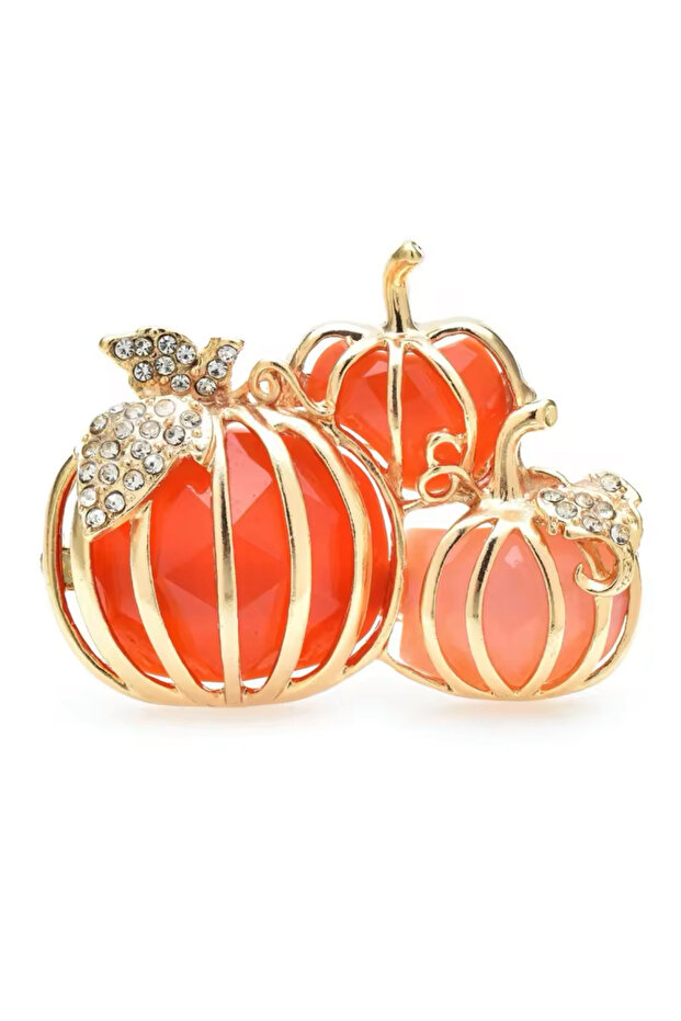 UK Balkabağı Broş - 1