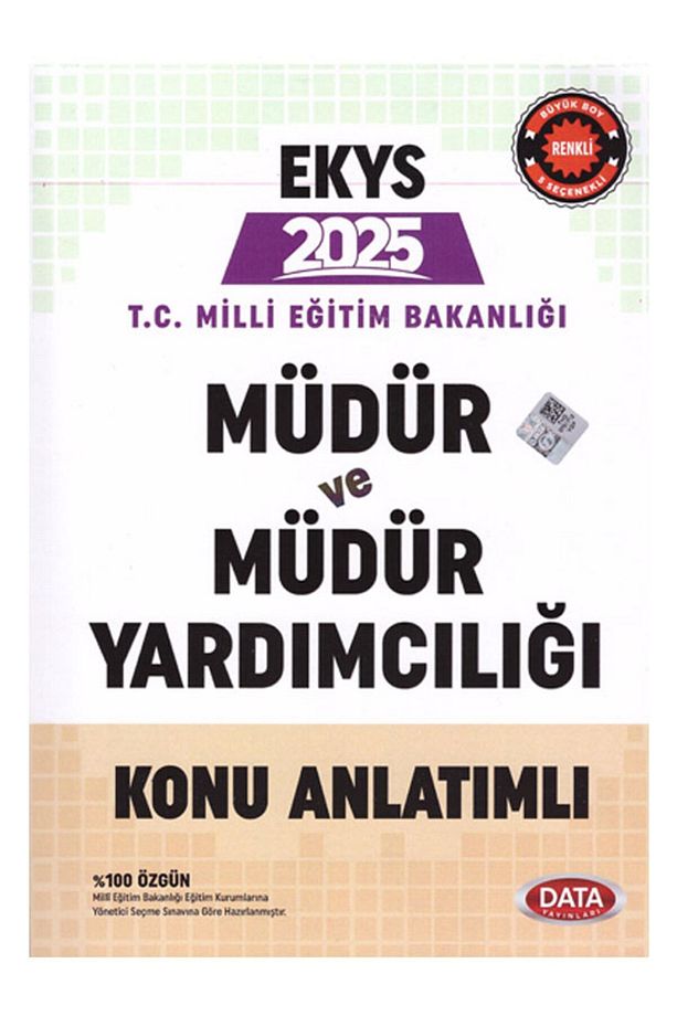 2025 MEB EKYS Müdür ve Müdür Yardımcılığı Konu Soru Deneme ve Çıkmış Sorular Seti Data - 2