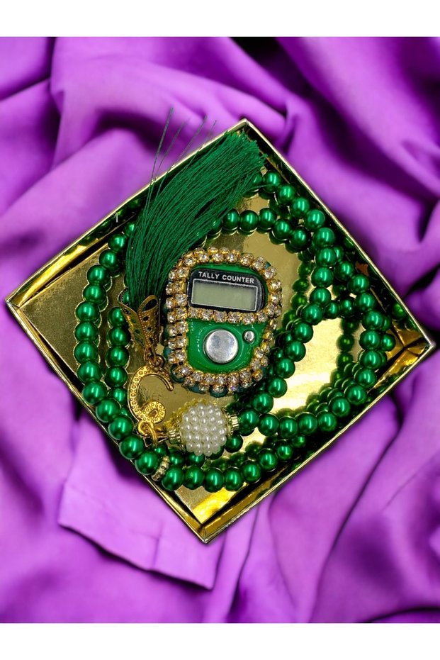 Gift Stoned Chanting and Prayer Beads Set Boxed