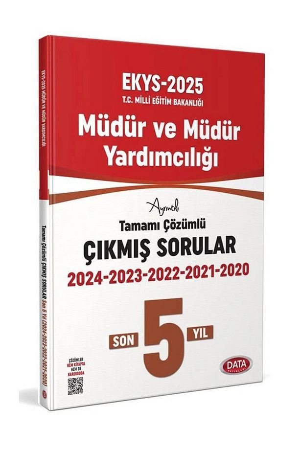 2025 MEB EKYS Müdür ve Müdür Yardımcılığı Konu Soru Deneme ve Çıkmış Sorular Seti Data - 5