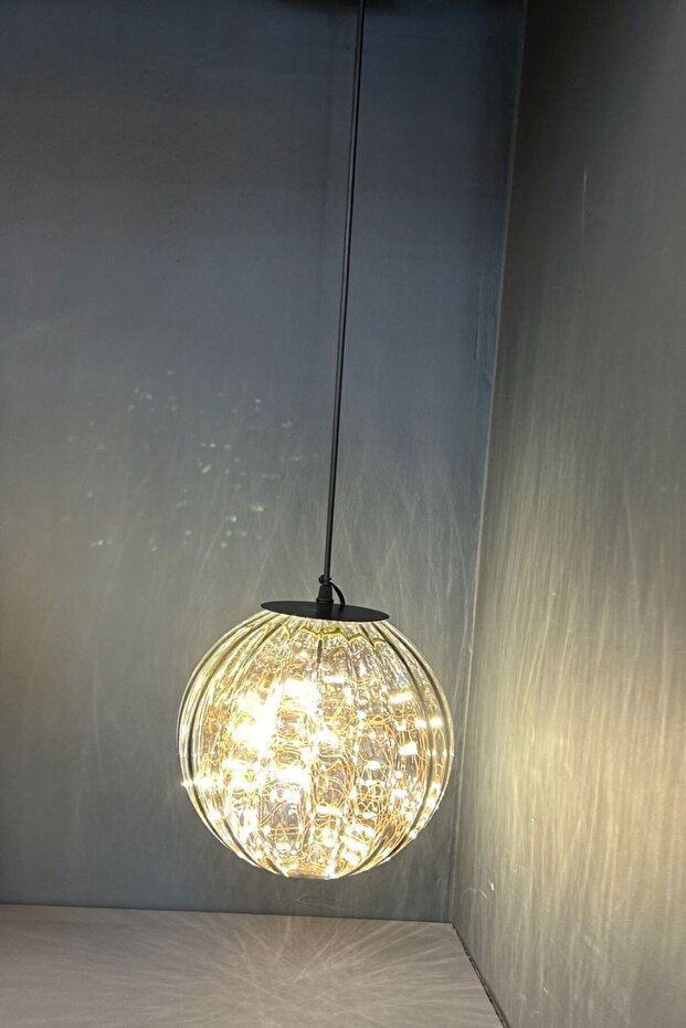 Modern Led Cam Sarkıt Avize Aydınlatma - 3