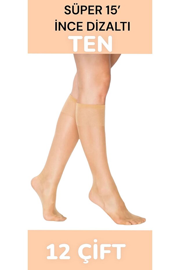 İNCE ÇORAP DİZALTI 12 ÇİFT - 1