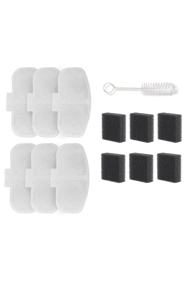 WF009L Otomatik Kedi Su Sebili Uyumlu, Su Sebili Filtre Seti (6 Adet) - 2