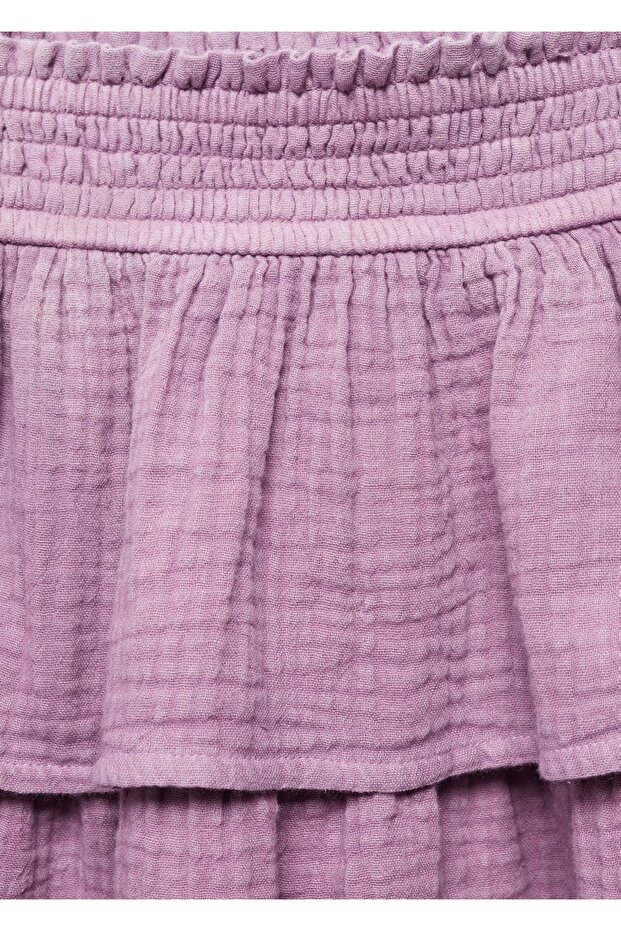 Volanlı Bambu Etek - 3