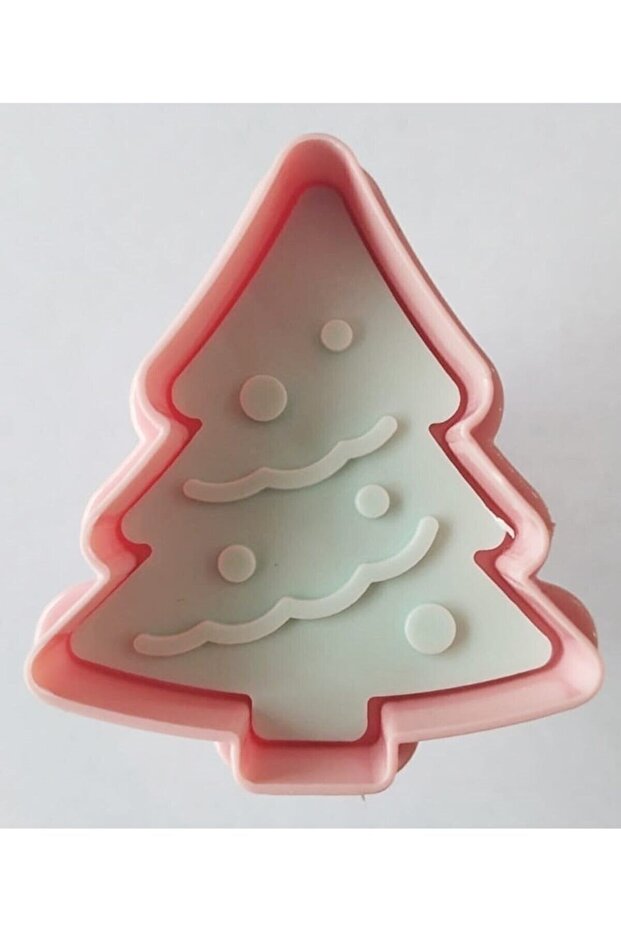 قطعة قفل قابلة للضغط على شكل رأس السنة الجديدة، 4 قطع - 3