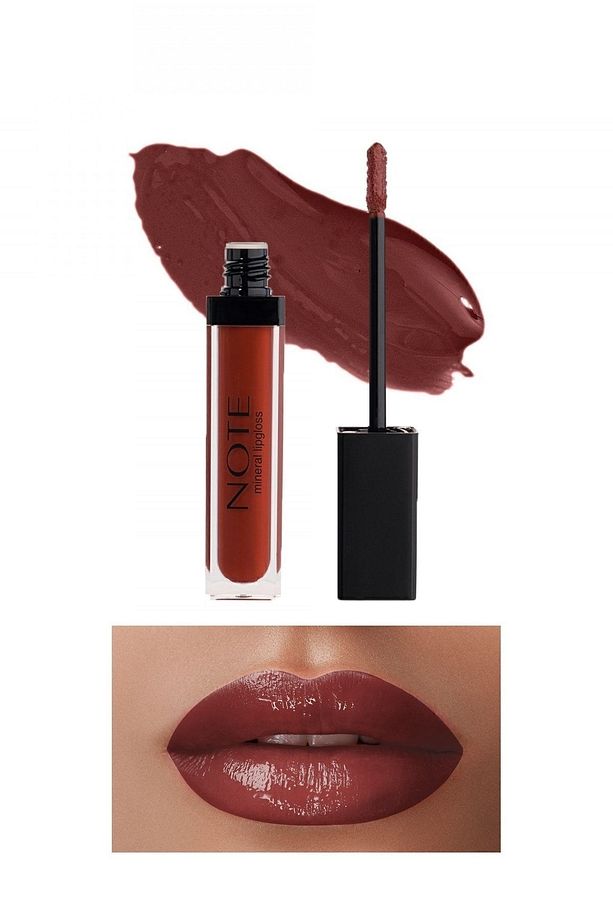 Mineral Lipgloss Yarı Mat Bitişli 05 Cherry Brownie - 1