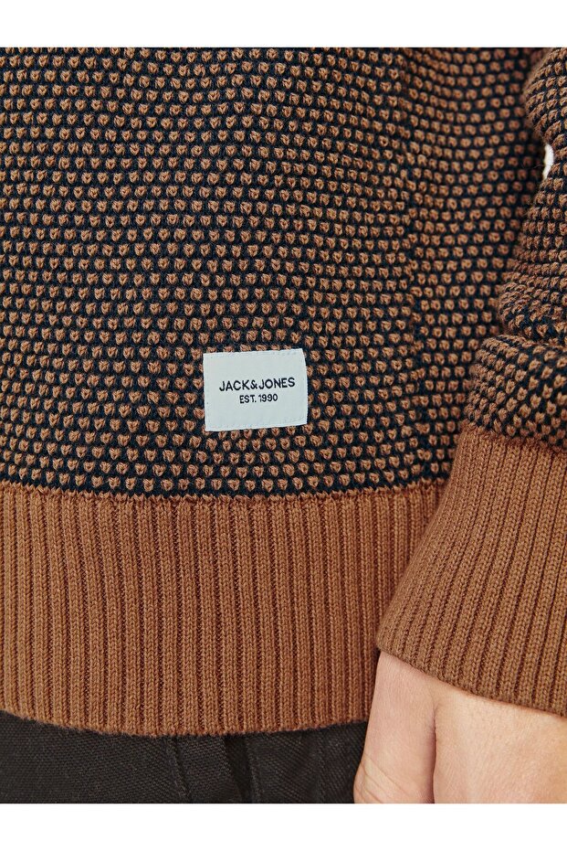 Rundhals ve Strickpullover Rundhals ve Einfarbig Strickpullover - 6