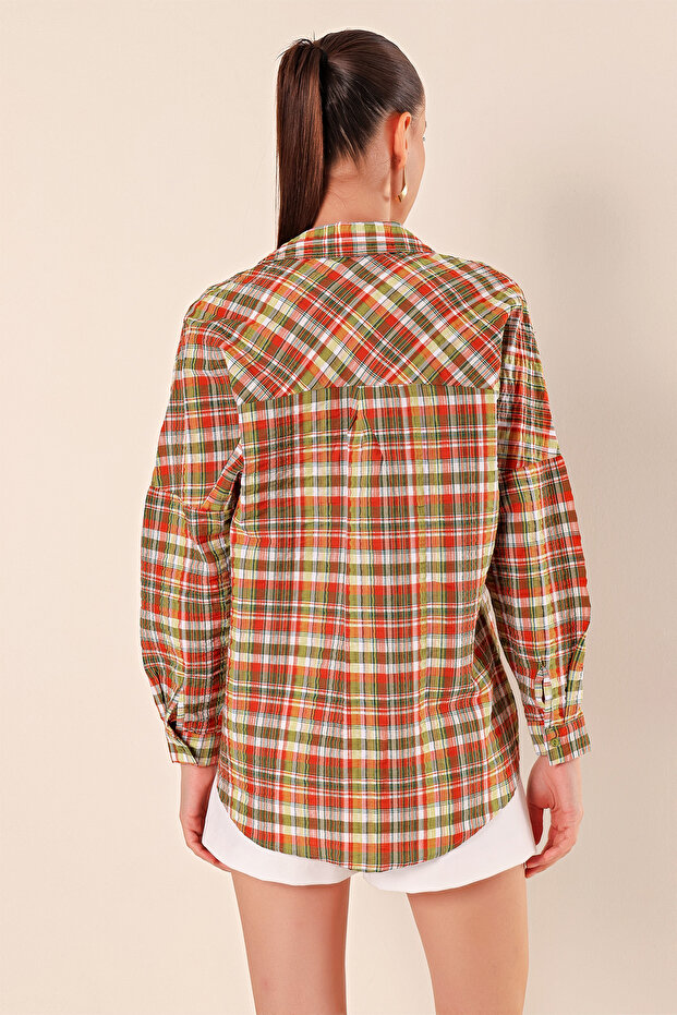 3900 قميص أساسي طويل كبير الحجم - B. Tile - 6