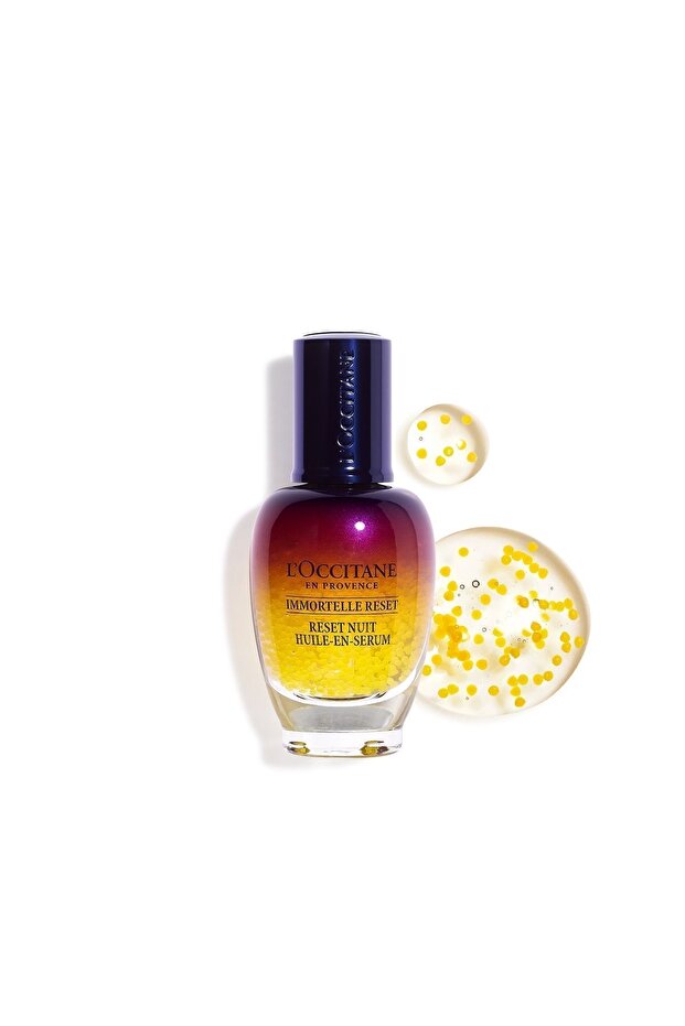 Immortelle Reset Overnight Serum - Revitalizing Immortelle Reset Night Serum - 30 ml Carest Cosmetic