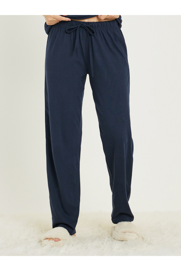 Solid Cotton T-Shirt & Pyjama Set - 5