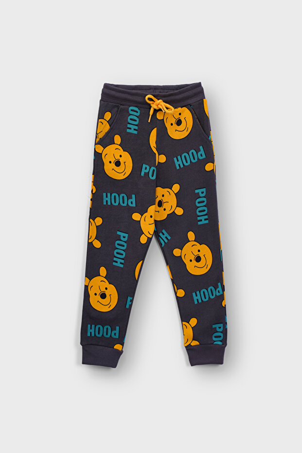 Winnie The Pooh Patterned 3 Thread Sweatpants