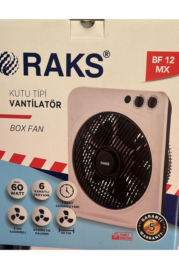 Raks BF12 MX Kutu Fan Vantilatör - 2