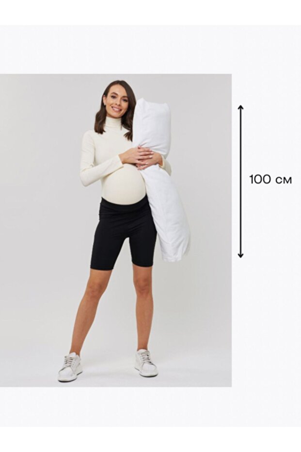 100% Cotton Soft Body Hugging Pillow 35x100 - 2