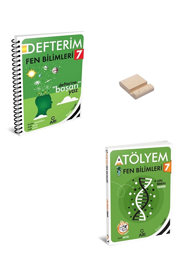 7. Sınıf Fen Bilimleri Defterim ve Atölyem Set - 1