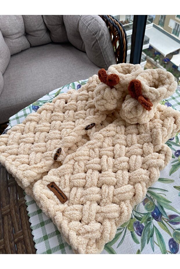 Puffy bebek yelek patik seti - 1