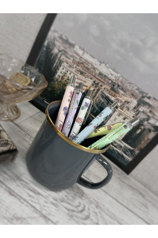 Delguard Mekanik Kurşun Kalem - Limited Edition - Doğum Günü Çiçekleri Serisi - 4