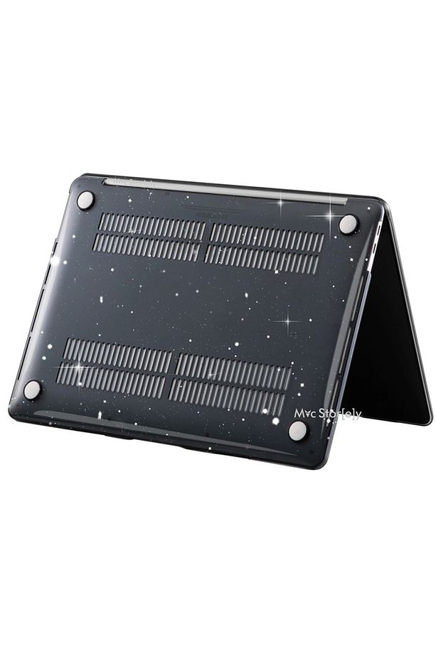 Macbook Air Kılıf 13.6 Inç M2-m3-m4 Simli Kristal Parlak (13.6” AİR) A2681 A3113 A3240 Ile Uyumlu - 7