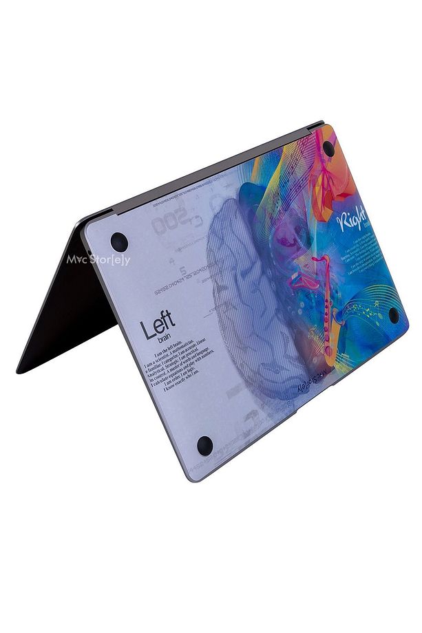 Macbook Air M2-m3-m4 Kılıf 13.6inç Sticker Yapıştırma Kaplama Brainnl A2681 A3113 A3240 Ile Uyumlu - 4