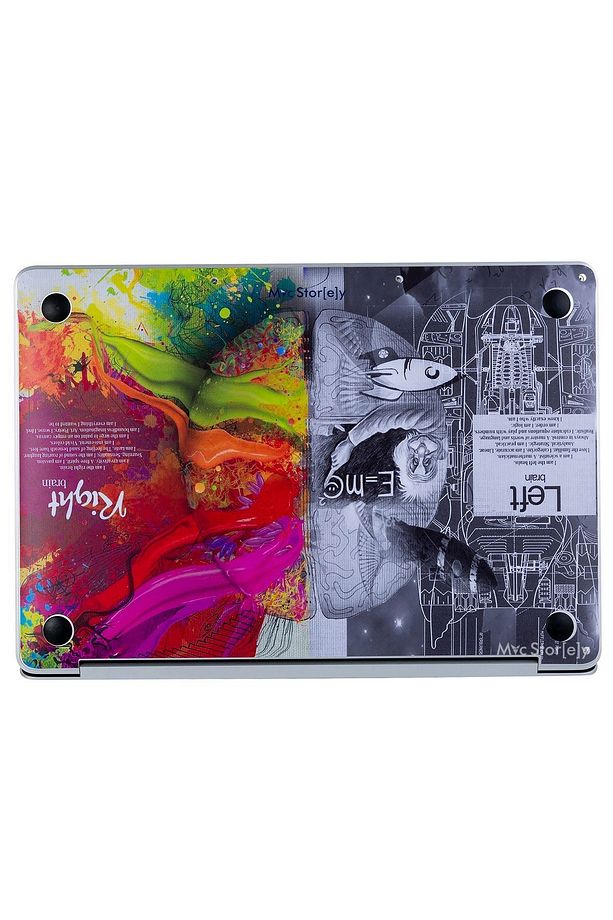 Macbook Air M2-m3-m4 Kılıf 13.6inç Sticker Yapıştırma Kaplama Brainnl A2681 A3113 A3240 Ile Uyumlu - 6