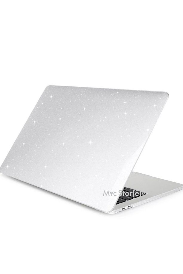 Macbook Air Kılıf 13.6 Inç M2-m3-m4 Simli Kristal Parlak (13.6” AİR) A2681 A3113 A3240 Ile Uyumlu - 2