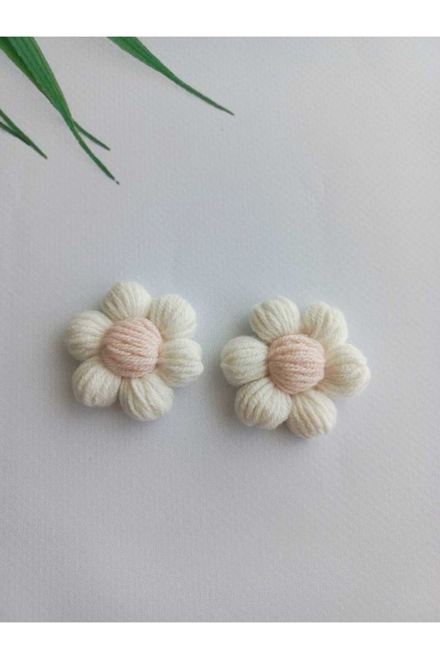 Daisy 2-Piece Clip Baby Hairless Baby Hairpin Newborn Baby Hairpin