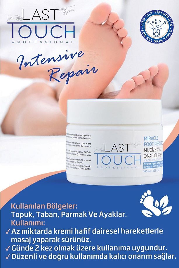 Çatlak Onarıcı Mucize Ayak Bakım Kremi 100 ml ( Vazelin & Shea Butter ) - 6