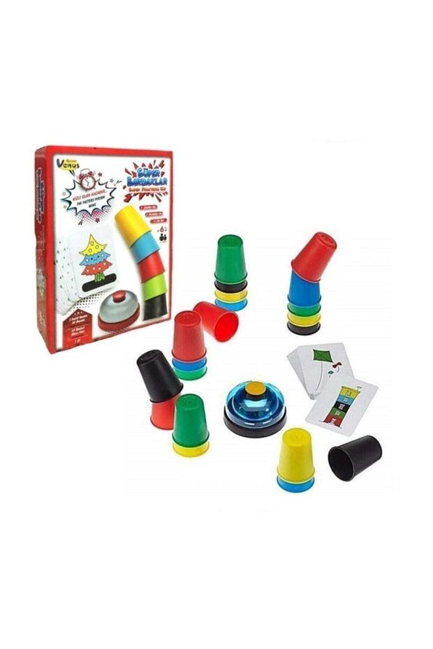 Super Practical Cups Game Educational and Instructional Ea Toy