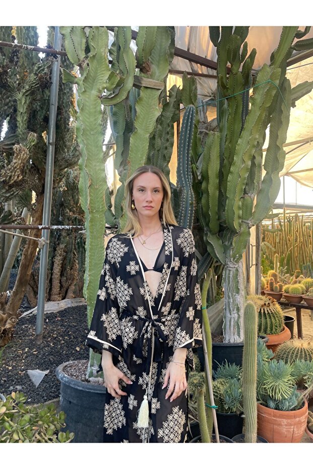 KUBABA AMONİT KİMONO KAFTAN