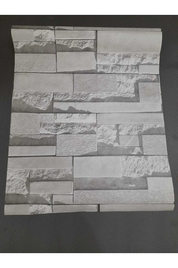 Taş Desenli 3boyutlu Duvar Kağıdı (5m2) - 4