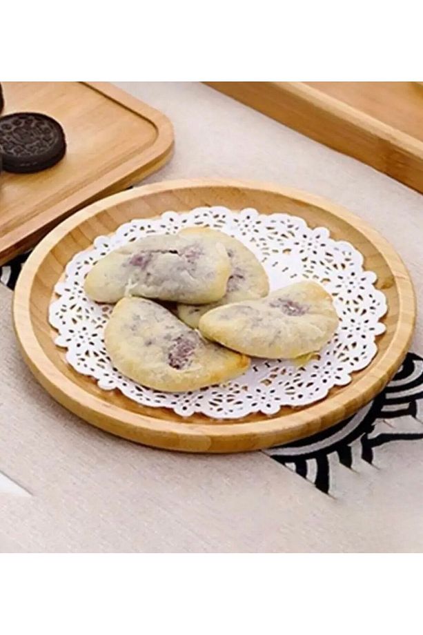Bambu 6 Adet Yuvarlak 19 cm Tabak - 3