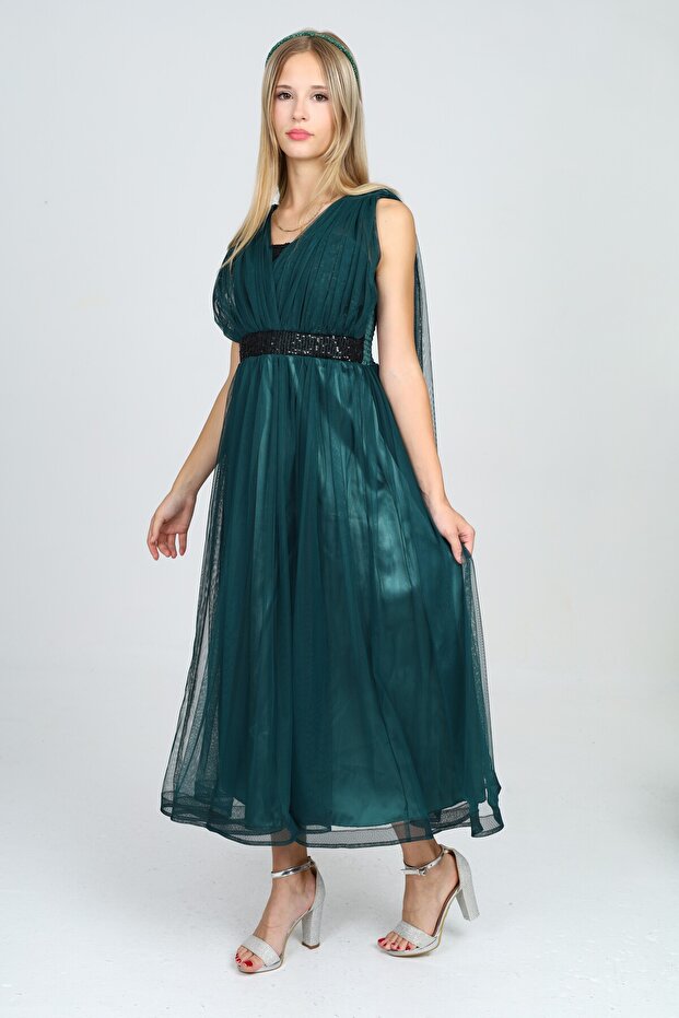 Genç/Kız Çocuk Abiye Elbise&Düğün Elbisesi Doğum Günü Parti Elbisesi - 1