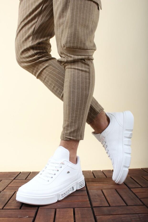 Jack 997 Tabanı Baskılı Erkek Sneaker - 1